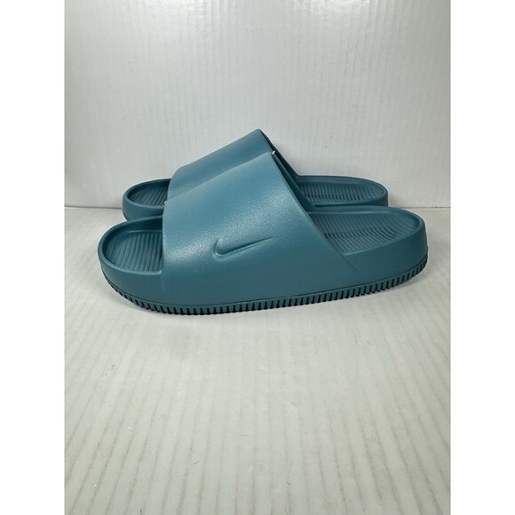 Size 8 Nike Calm Smoky Blue Men's Slides Shoes FD4116-005 NEW - Picture 3 of 8